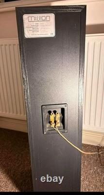 Mission 702e Floorstanding Speakers (Pair) Made in England Great Sound 8 Ohm