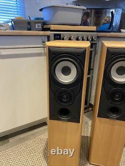 Mission 702e Speakers Floor Standing Used In Vgc Please See Photos