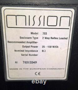 Mission 703 Floor standing speakers