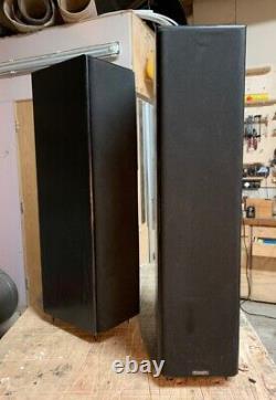 Mission 733 2-way Floor Standing Speakers. Upgraded crossovers