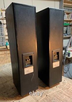 Mission 733 2-way Floor Standing Speakers. Upgraded crossovers