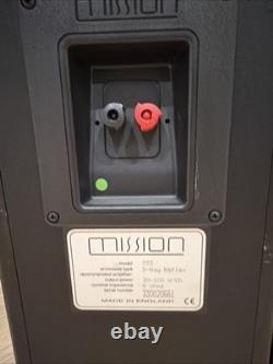 Mission 733 Floor Standing Tower Speakers Hifi Immaculate 2 Way YORK