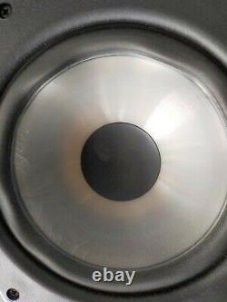 Mission 734 Floor Standing Stereo Speakers Black Ash Bi-wireable 2 Way Reflex
