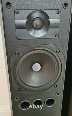 Mission 752 Floorstanding Black Ash Speakers N. O. S New And Unused In Boxes