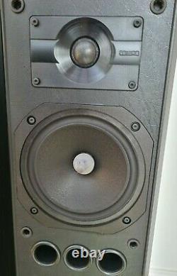 Mission 752 Floorstanding Black Ash Speakers N. O. S New And Unused In Boxes