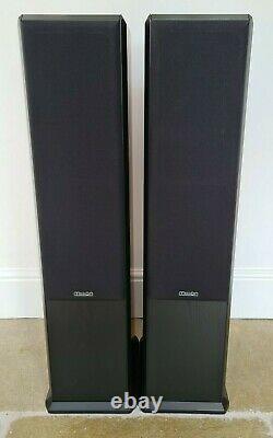 Mission 752 Floorstanding Black Ash Speakers N. O. S New And Unused In Boxes