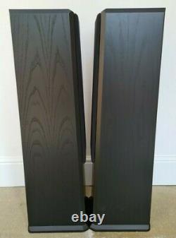 Mission 752 Floorstanding Black Ash Speakers N. O. S New And Unused In Boxes