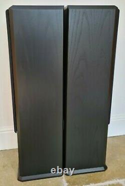 Mission 752 Floorstanding Black Ash Speakers N. O. S New And Unused In Boxes