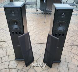 Mission 752 Floorstanding Speakers Black Good Condition
