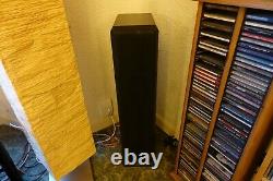 Mission 753 Award Winning Floor Standing Hifi Speakers In Black Ash & Spike Feet