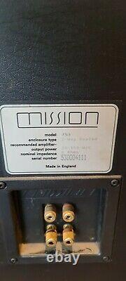 Mission 753 Floorstanding Loudspeakers (Black Ash) Pair