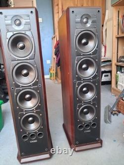 Mission 753 Floorstanding Speaker Pair Rosewood Finish 150W 6 Ohm Banana Jack