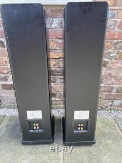 Mission 753 Floorstanding Speakers AUDIOPHILE quality Black Ash Cabinets