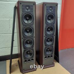 Mission 753 Speakers Pair Floorstanding Vintage Hifi Loudspeakers Rosewood