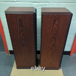 Mission 753 Speakers Pair Floorstanding Vintage Hifi Loudspeakers Rosewood