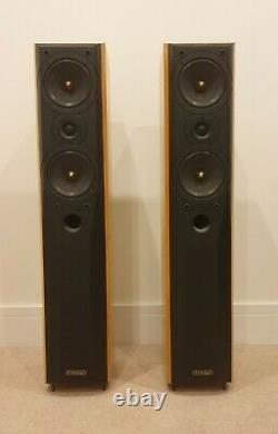 Mission 773 Floor Standing Speakers Pair Cherry Wood Finish