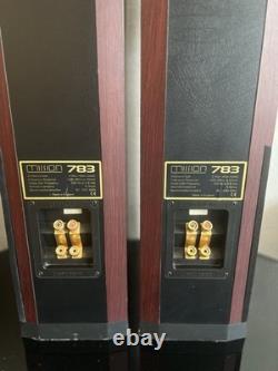 Mission 783 Floorstanding Speakers Pair Rosewood With Grilles Classic Hi-Fi