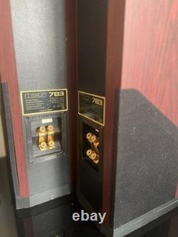 Mission 783 Floorstanding Speakers Pair Rosewood With Grilles Classic Hi-Fi