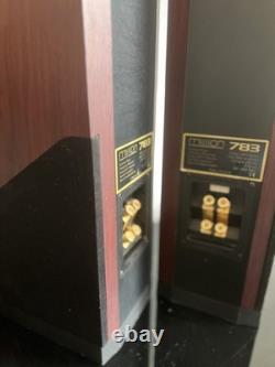 Mission 783 Floorstanding Speakers Pair Rosewood With Grilles Classic Hi-Fi