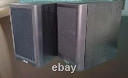 Mission Cyrus 780 Bi-Wireable Stereo Bookshelf Speakers in Black Ash finish No. 1