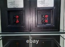 Mission Cyrus 780 Bi-Wireable Stereo Bookshelf Speakers in Black Ash finish No. 1