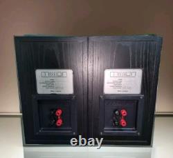 Mission Cyrus 780 Bi-Wireable Stereo Bookshelf Speakers in Black Ash finish No. 1