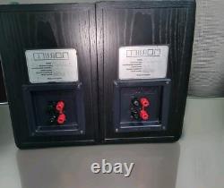 Mission Cyrus 780 Bi-Wireable Stereo Bookshelf Speakers in Black Ash finish No. 1