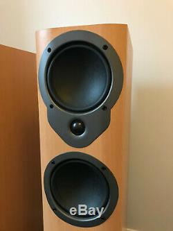 Mission M34 Floor Standing Tower Speakers 8 Ohms Audiophile HiFi Home Cinema VGC