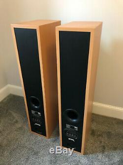 Mission M34 Floor Standing Tower Speakers 8 Ohms Audiophile HiFi Home Cinema VGC