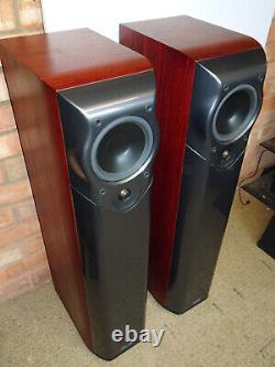 Mission M52 Floor Standing Speakes Rosewood Fully Working & Great Sound