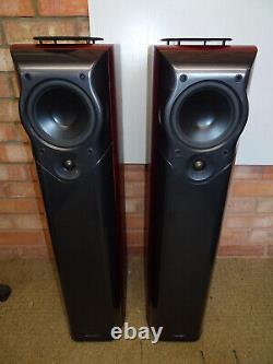 Mission M52 Floor Standing Speakes Rosewood Fully Working & Great Sound