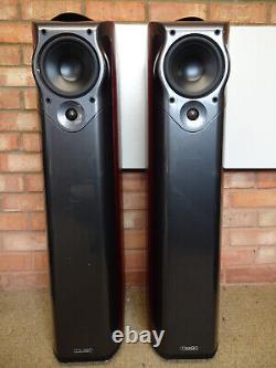 Mission M52 Floor Standing Speakes Rosewood Fully Working & Great Sound