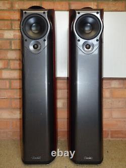 Mission M52 Floor Standing Speakes Rosewood Fully Working & Great Sound