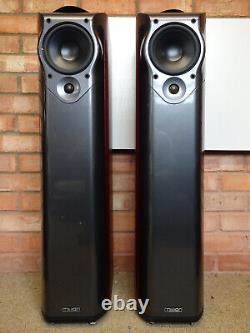 Mission M52 Floor Standing Speakes Rosewood Fully Working & Great Sound