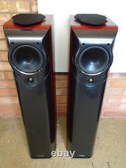 Mission M52 Floor Standing Speakes Rosewood Fully Working & Great Sound