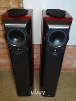 Mission M52 Floor Standing Speakes Rosewood Fully Working & Great Sound