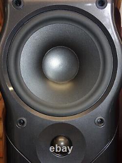 Mission M52 Floor Standing Speakes Rosewood Fully Working & Great Sound