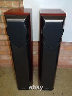 Mission M52 Floor Standing Speakes Rosewood Fully Working & Great Sound