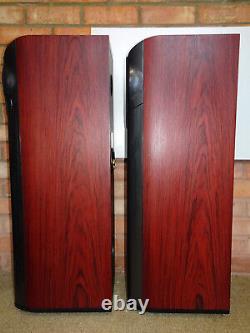 Mission M52 Floor Standing Speakes Rosewood Fully Working & Great Sound