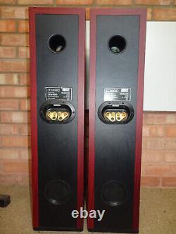 Mission M52 Floor Standing Speakes Rosewood Fully Working & Great Sound