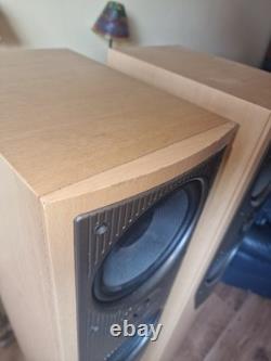 Mission M74 Beech Effect Floorstanding Speakers 150 Watts