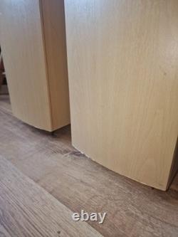 Mission M74 Beech Effect Floorstanding Speakers 150 Watts