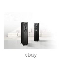 Mission QX-3 MKII Speakers Pair Matte Black Floorstanding Loudspeakers