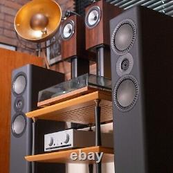 Mission QX-3 MKII Speakers Pair Matte Black Floorstanding Loudspeakers