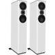 Mission QX-5 MKII Speakers Matte White Pair Floorstanding Loudspeakers 3-Way