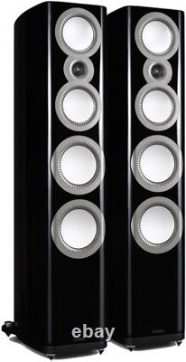 Mission ZX-5 Speakers Pair Black Floorstanding 3 Way Loudspeakers Tall