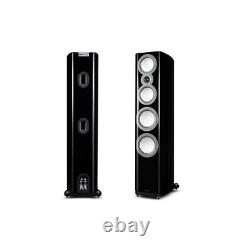 Mission ZX-5 Speakers Pair Black Floorstanding 3 Way Loudspeakers Tall