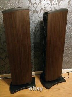 Mission e34 stereo home cinema hifi tower floorstanding speakers