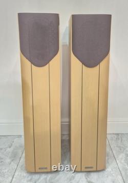 Mission m33i Floorstanding Speakers Fully Working See Terminal Note Beech