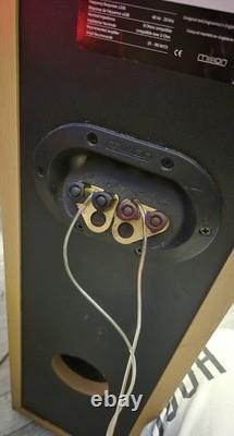 Mission m33i Floorstanding Speakers Fully Working See Terminal Note Beech